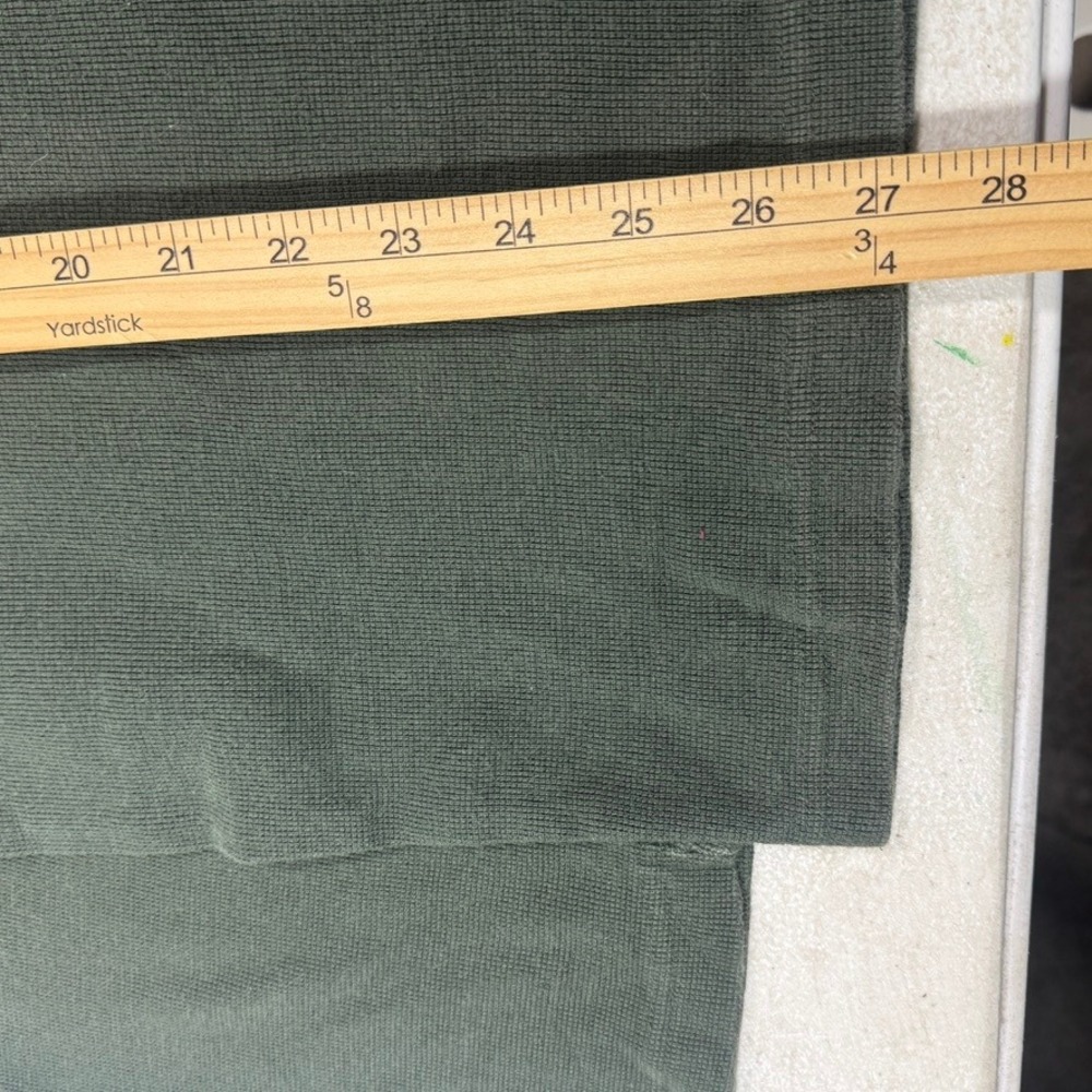 Vintage Y2K Old Navy L/S Thermal Shirt Mens L Green Logo Skate Grunge Streetwear - Picture 9 of 9